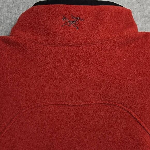 VTG Arc’teryx Sigma AR Windstopper Jacket Red XL Fleece Full Zip - Picture 12 of 15